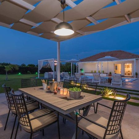 Madini Luxury Villa With Private Heated Pool Vanato Eksteriør bilde