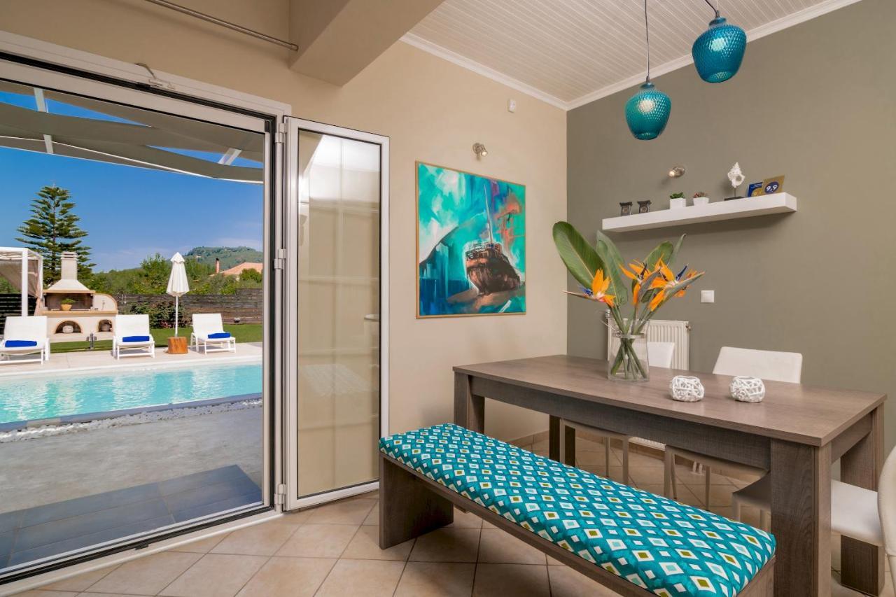 Madini Luxury Villa With Private Heated Pool Vanato Eksteriør bilde