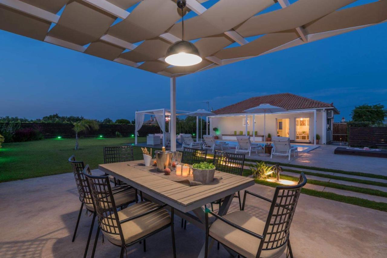 Madini Luxury Villa With Private Heated Pool Vanato Eksteriør bilde