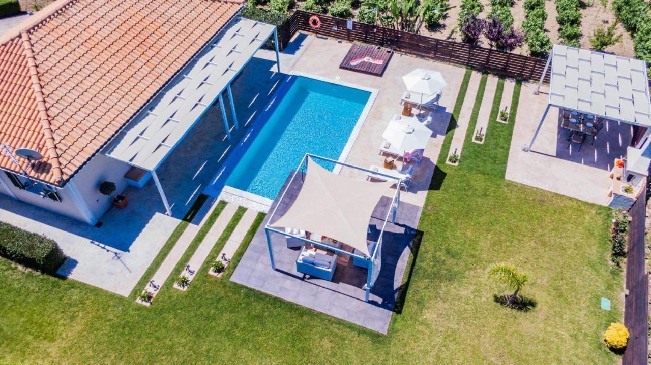 Madini Luxury Villa With Private Heated Pool Vanato Eksteriør bilde